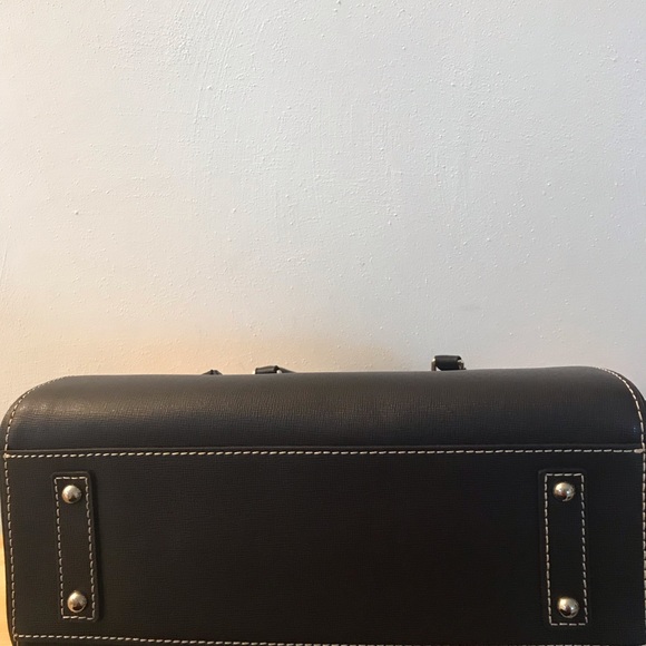 Dooney & Bourke Sydney Saffiano Leather Satchel - Picture 4 of 6